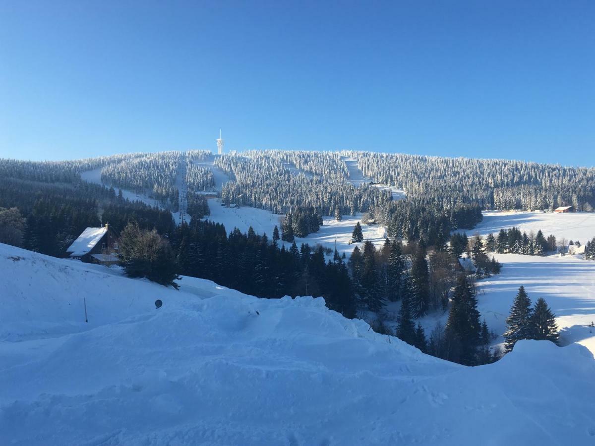 Ferienwohnung Bellevue Keilberg Exclusive Loučná pod Klínovcem Exterior foto